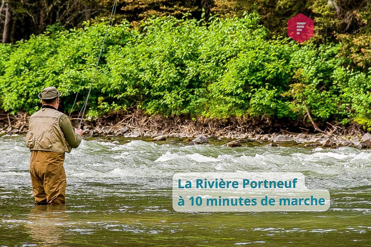 Le Harfang De Portneuf / Hot Tub Pool Sauna Billiards Trails Pont-Rouge Exterior foto